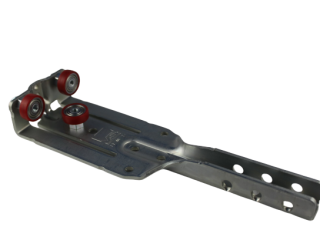 Тележка поперечины роликовая для крыш VERSUS