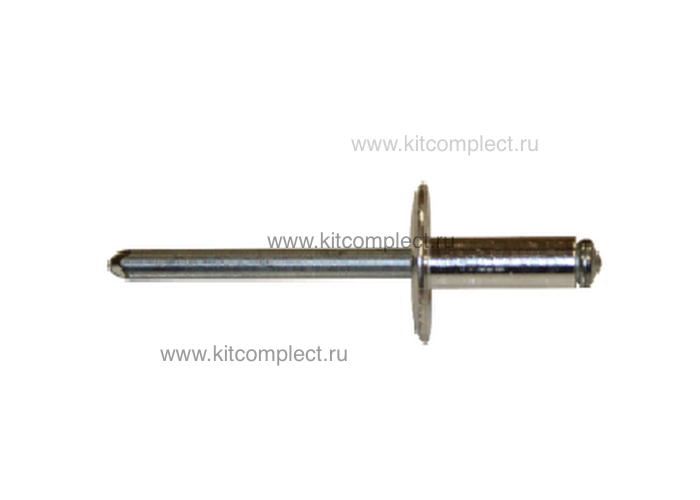 Заклёпка, алюминиевая для поперечин тента 50х4,8х16 мм арт. 091-010021