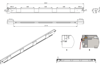 БАЛКА ЗАДНЯЯ VERSUS 145Z