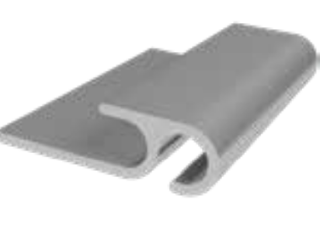 Зацеп передний алюминиевый, анодир. для натяжения тента, 3000 мм